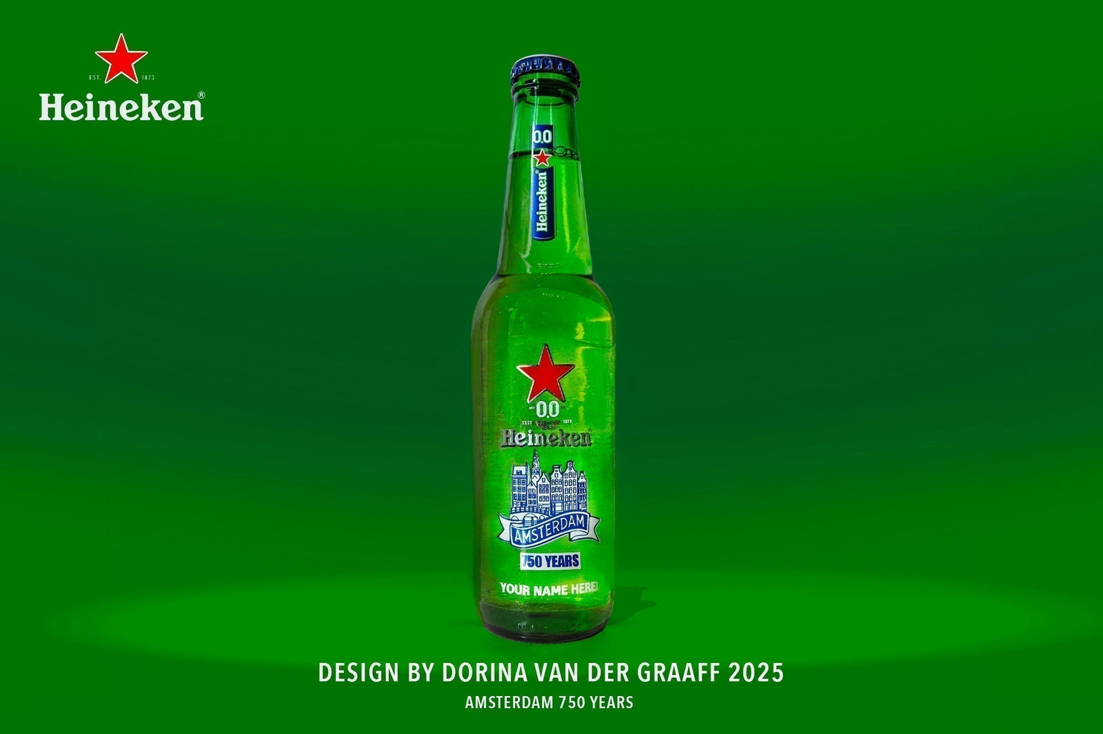 HEINEKEN COLLABORATES WITH ARTIST DORINA VAN DER GRAAFF FOR STUNNING NEW LABEL