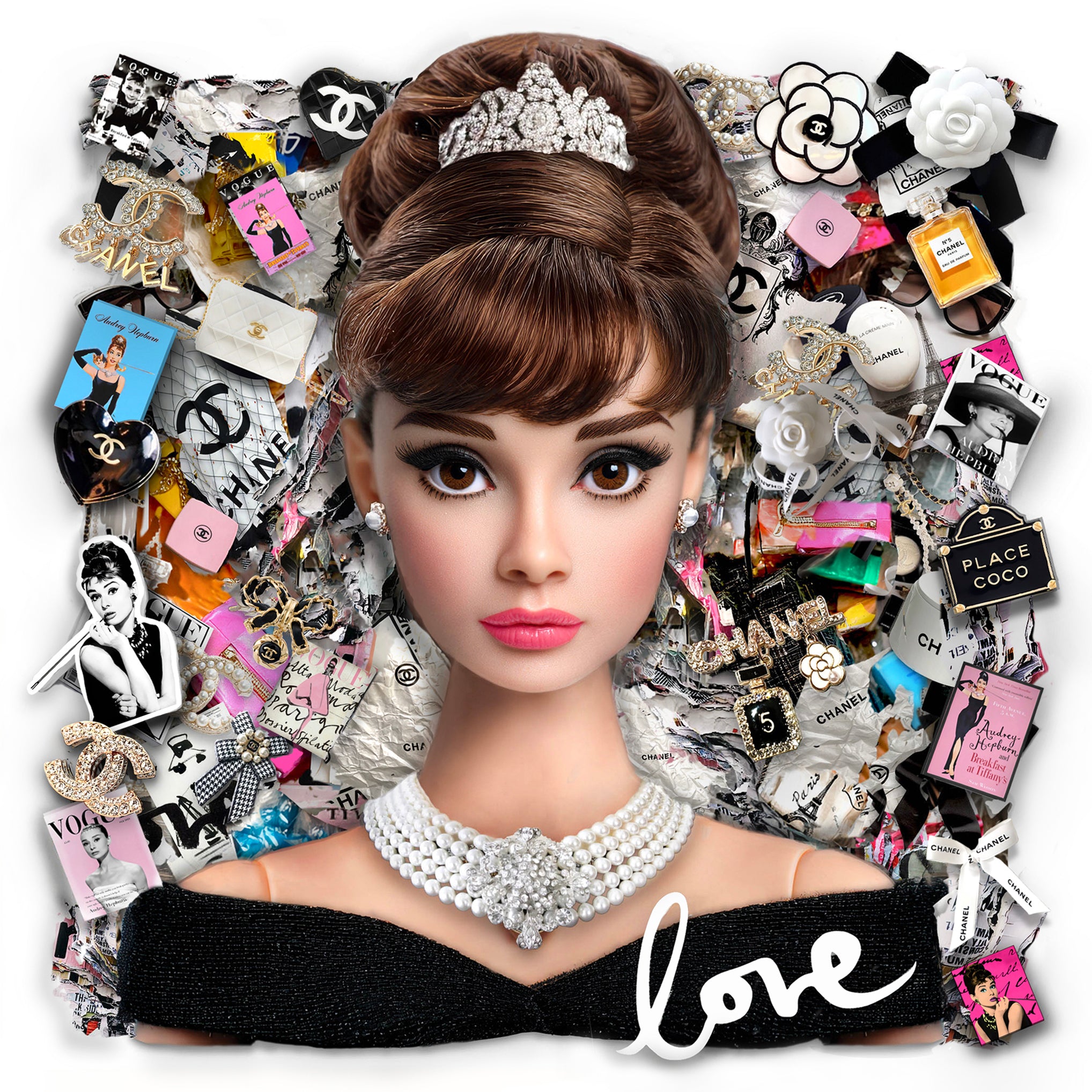 ICONS Vibrant Pop Art by Contemporary Female Artist Dorina van der