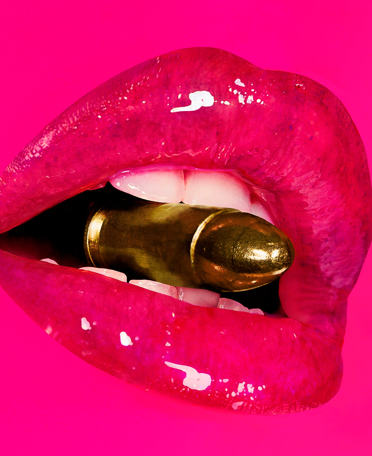 BULLETPROOF (PINK) / POP ART / Limited Editions from €200,- Worldwide shipping 