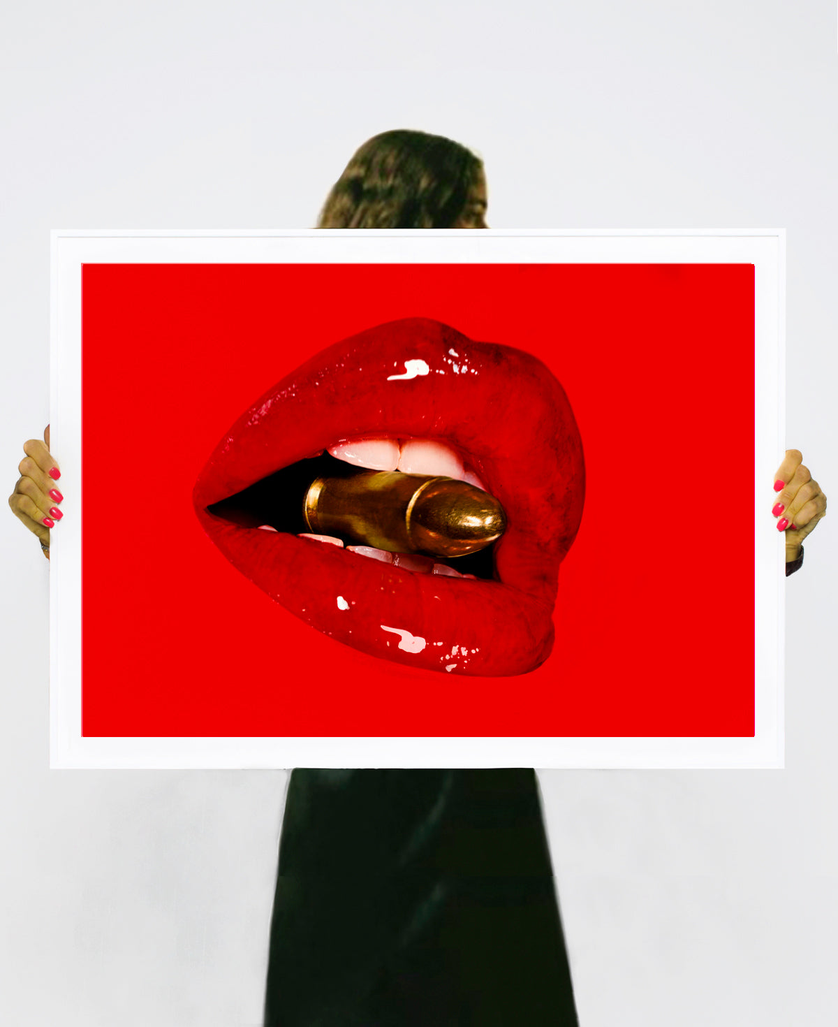 BULLETPROOF (RED) / POP ART / Limited Editions from €200,- Worldwide sh