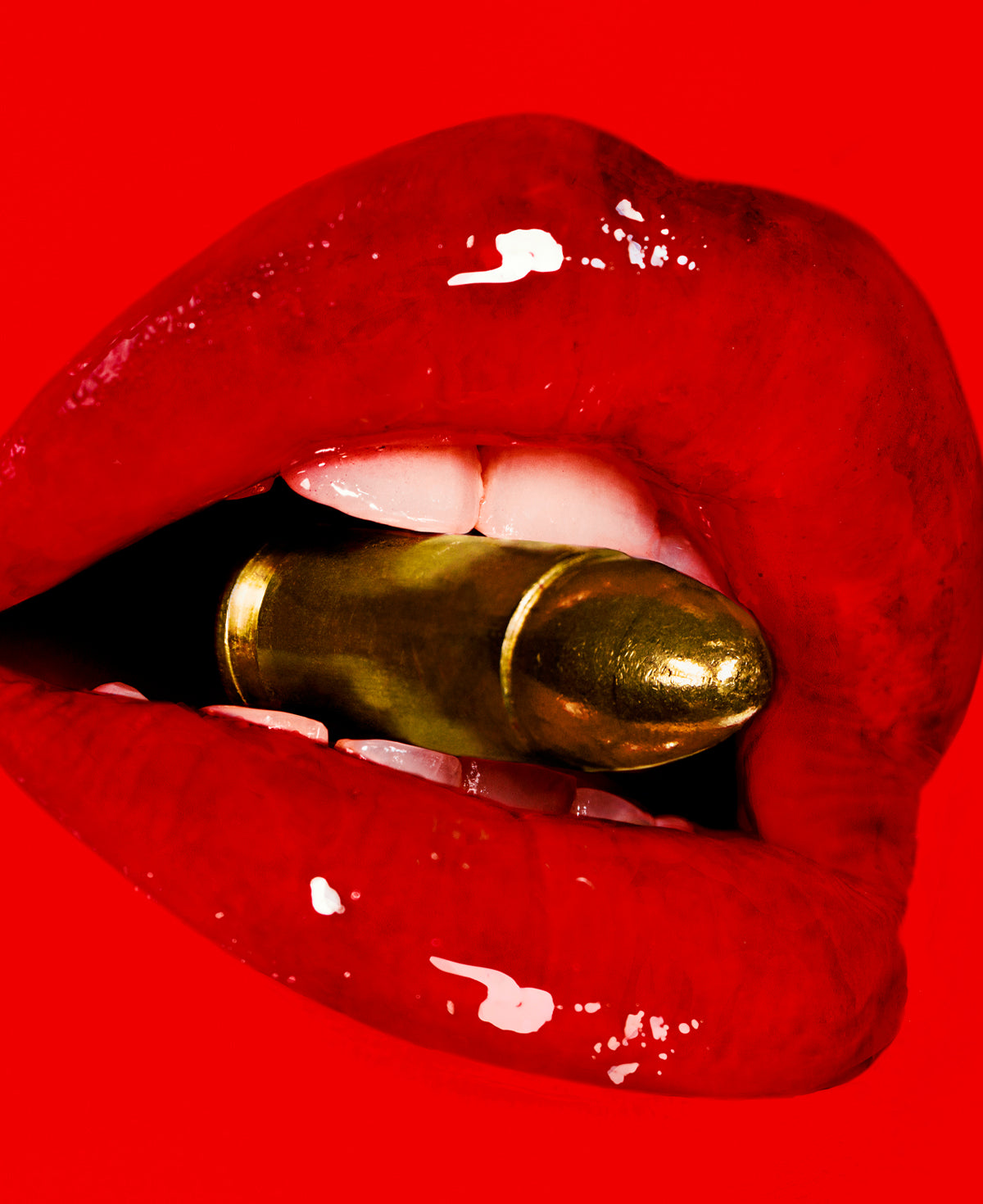 BULLETPROOF (RED) / POP ART / Limited Editions from €200,- Worldwide sh