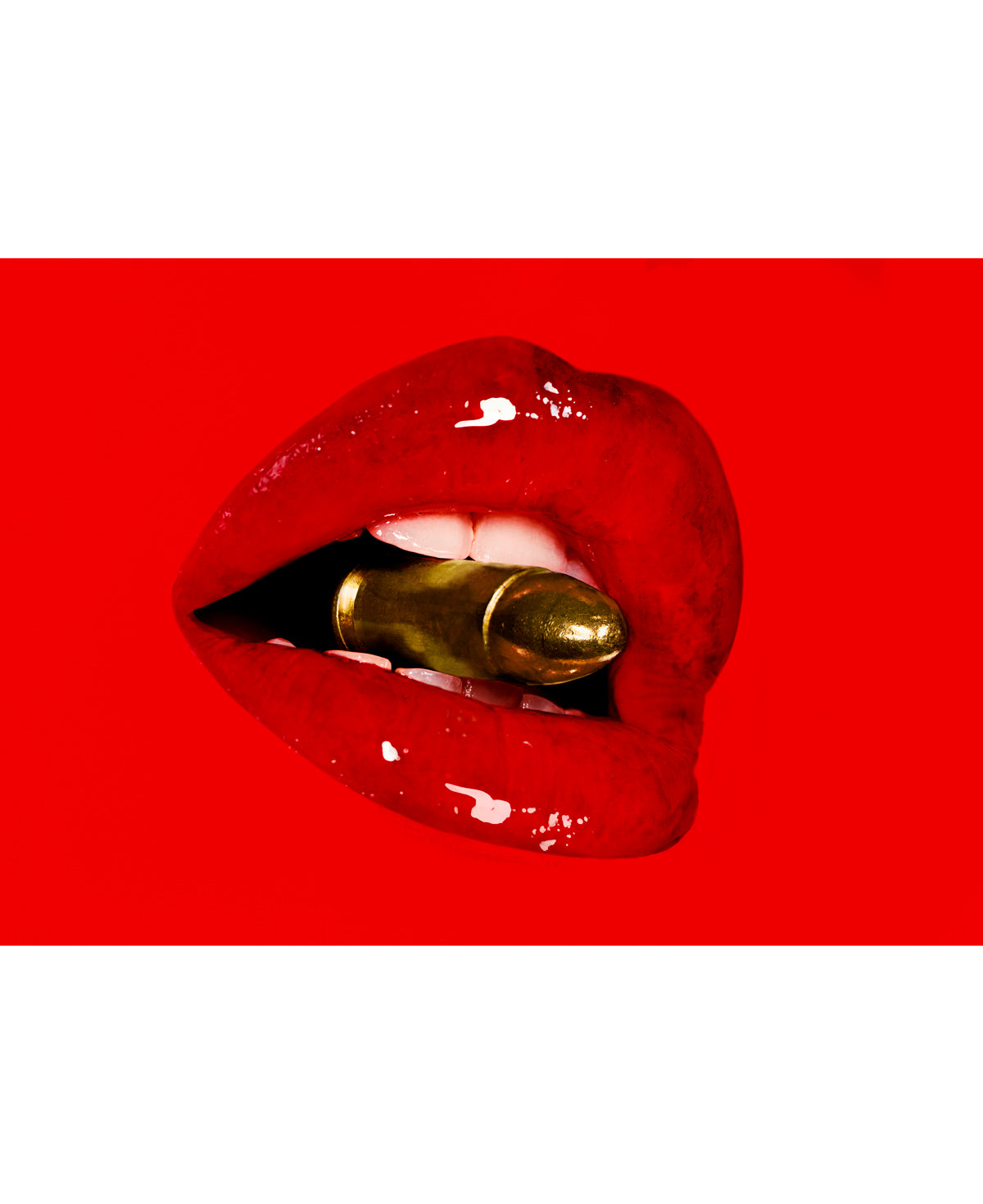 BULLETPROOF (RED) / POP ART / Limited Editions from €200,- Worldwide sh